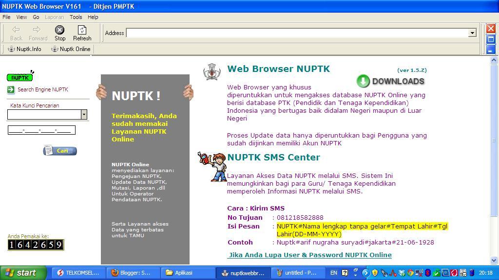 Mencari Nuptk Online Fatkoer Wordpress Com